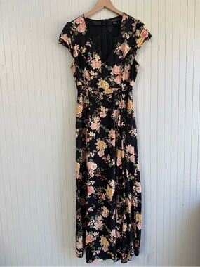 forever 21 black floral maxi dress forever 21 black ruffle dress